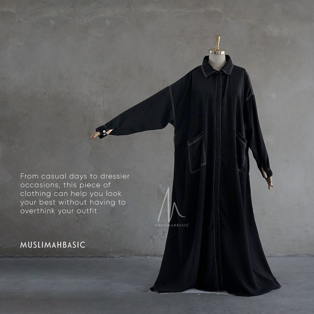 IZZAH ABAYA by MUSLIMAHBASIC.ID