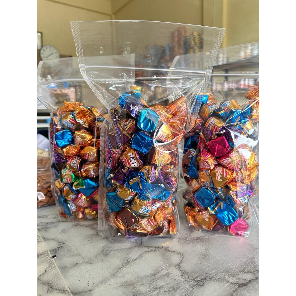 

Coklat Turki 1 KG || Coklat bungkus oleh oleh haji 1 kg