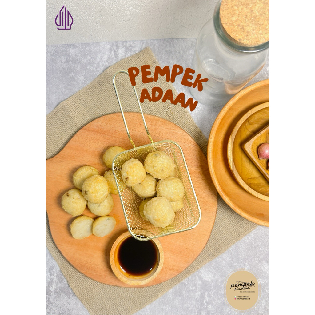 

Pempek Palembang Mamisa - Pempek Adaan 10pcs + cuko 100ml