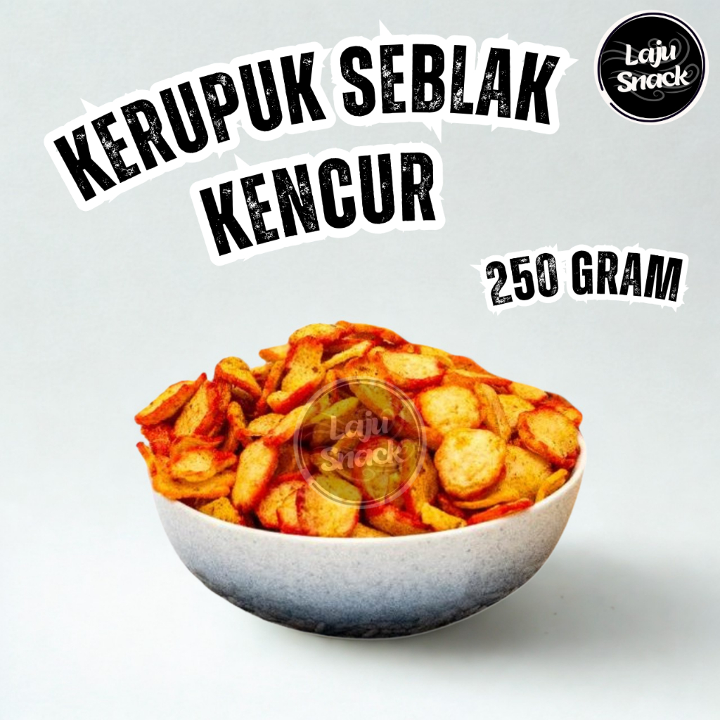 

250gram Kerupuk Seblak Kencur