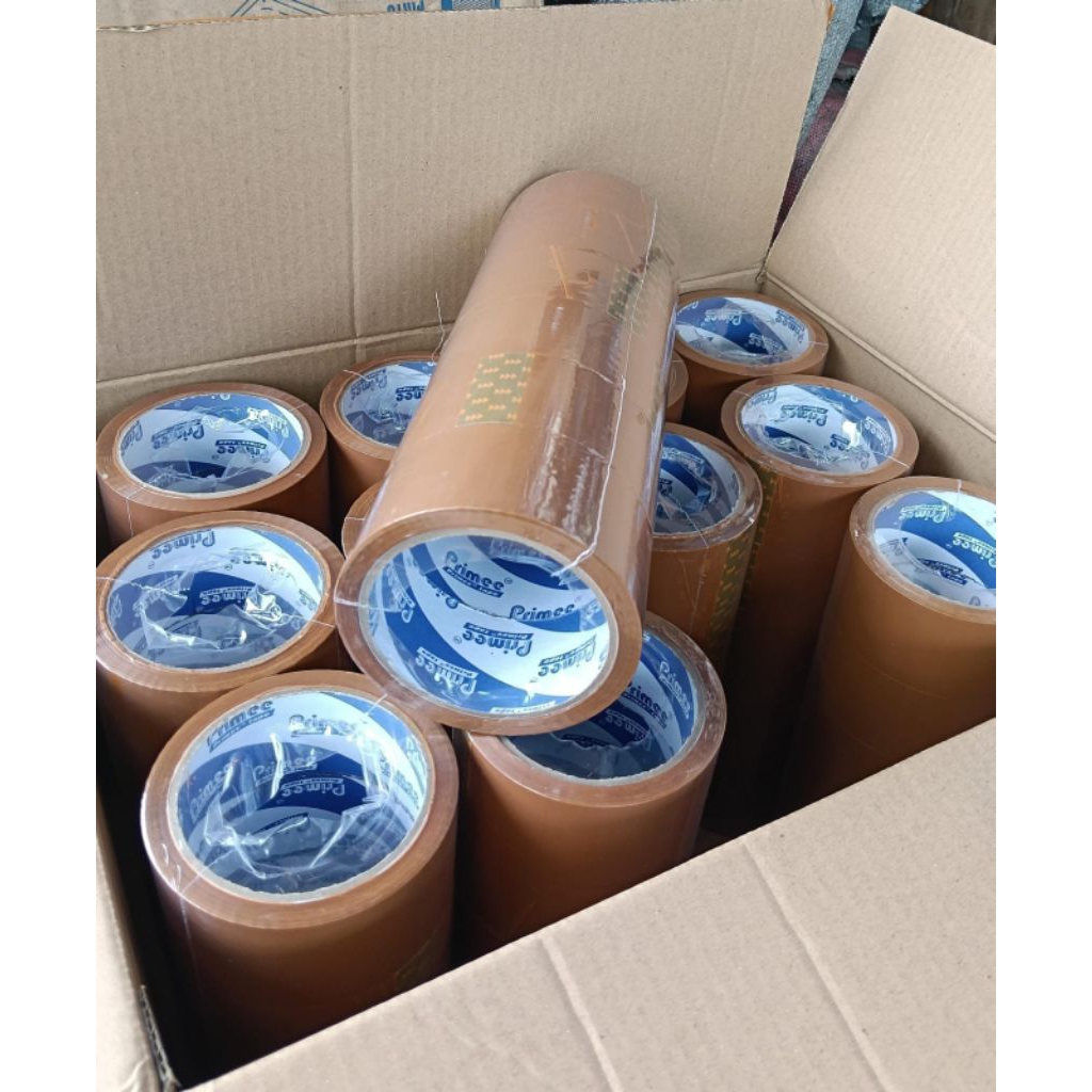 

LAKBAN PRIME TAPE 60 YARD -BENING & COKLAT