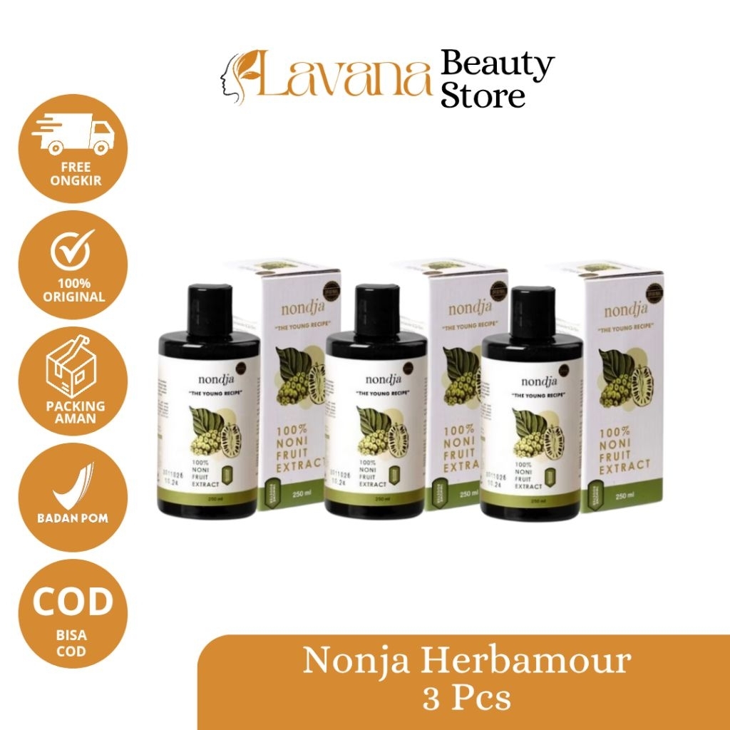 

3 Pcs Nondja Minuman Kesehatan Herbamour