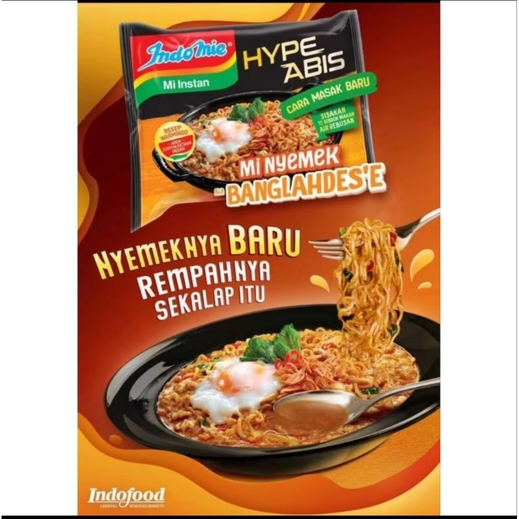 

indomie nyemek ala Bangladesh rasa kari mie