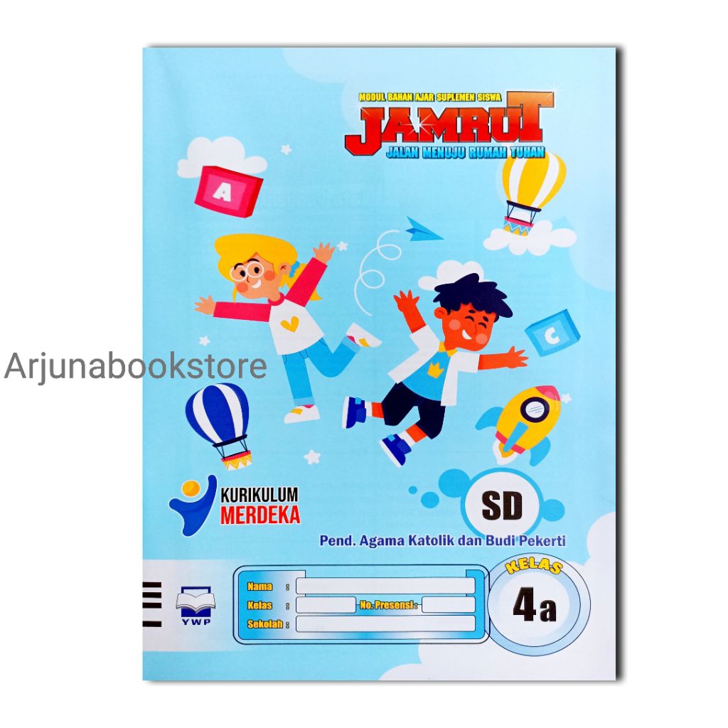 BUKU LKS JAMRUT AGAMA KATOLIK KELAS 4 SD Semester 1 KURIKULUM MERDEKA