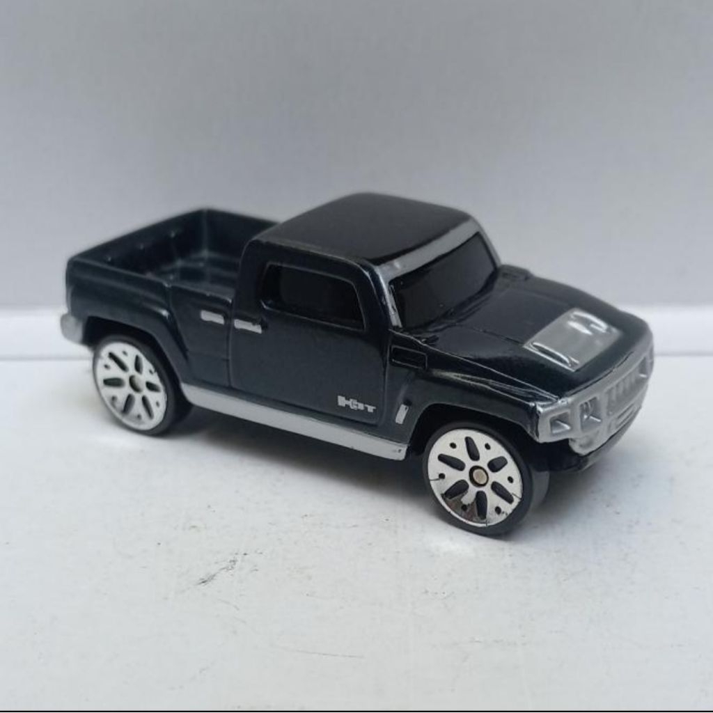 maisto hummer h3t concept black loose diecast 1/64 (t)