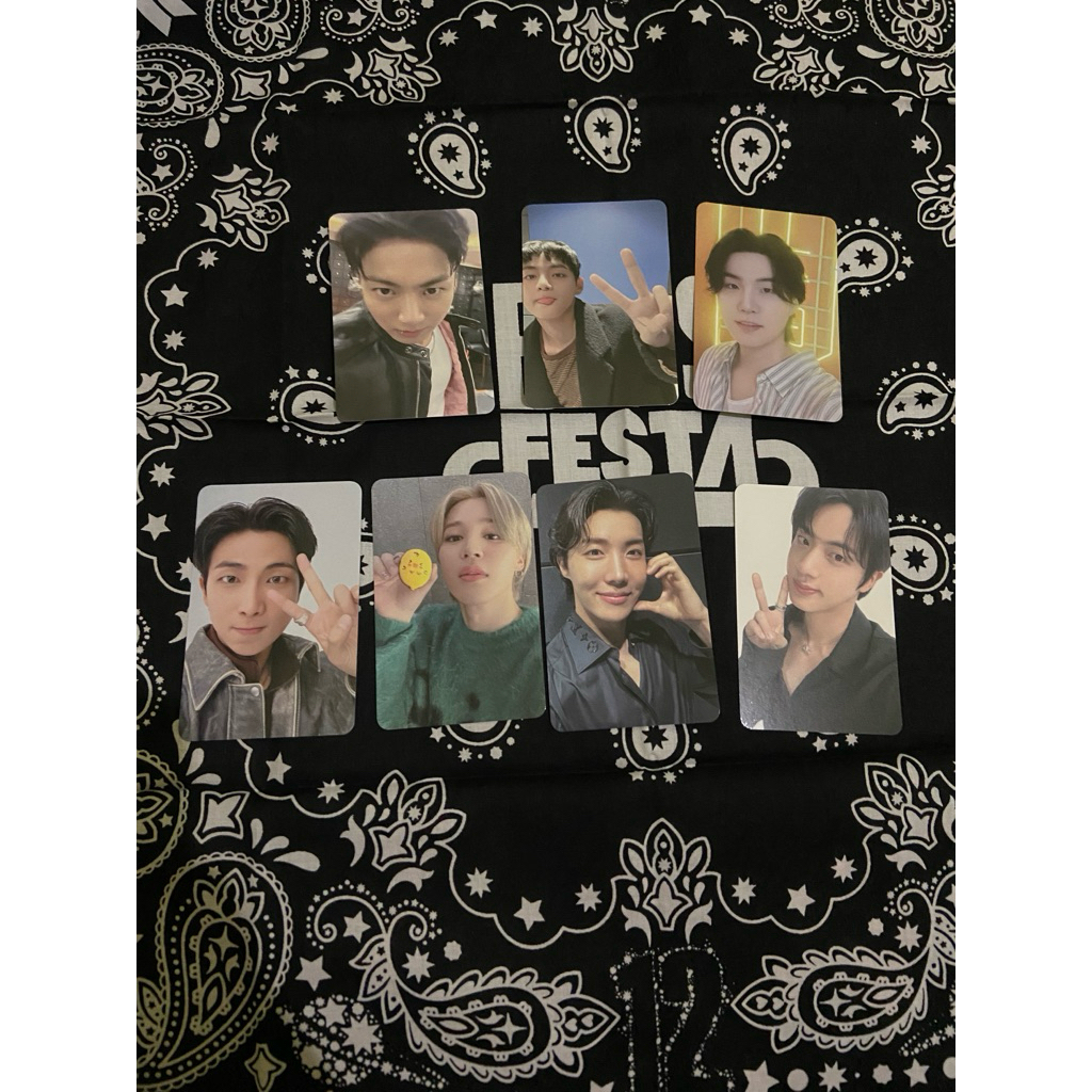 bts festa photocard