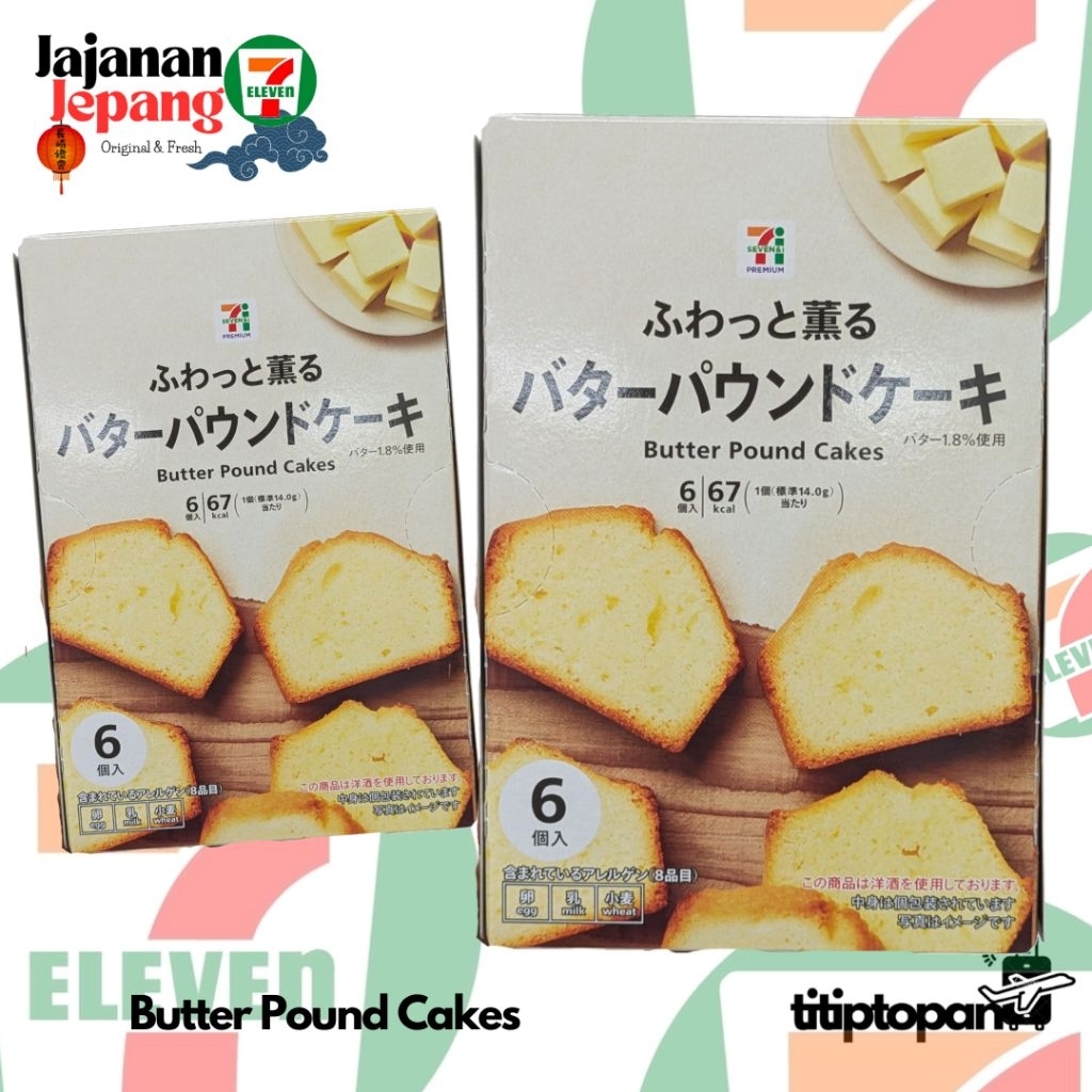 

BUTTER POUND CAKES JAJAN SEVEL JAPAN