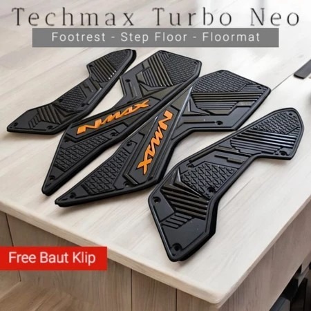 Bordes Karpet Pijakan Kaki NMAX Turbo Neo Tech Max Nmax Gen 3 Premium Rubber Motopad27