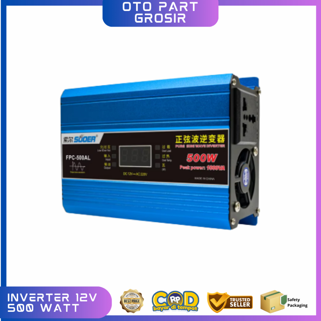 INVERTER SUOER FPC-500AL PURE SINE WAVE