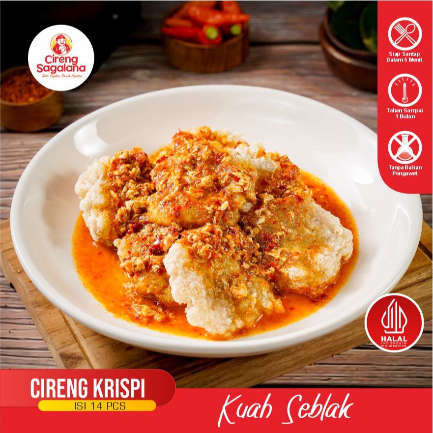 

CIRENG KRISPI KUAH SEBLAK-CIRENG SAGALANA