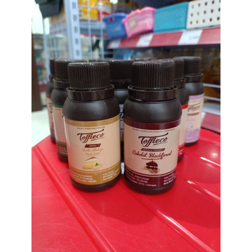 

Toffieco Pasta Perisa dan Pewarna Makanan Kue 100 Gram