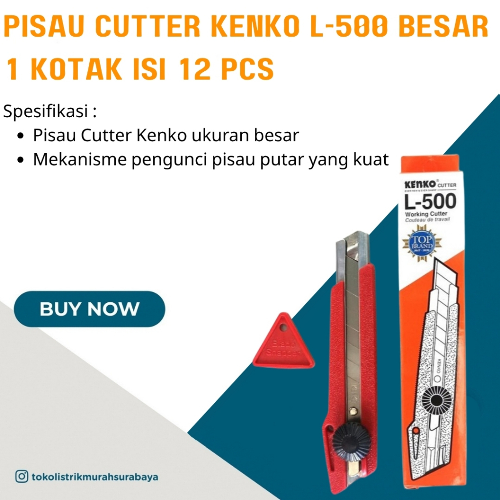 

CUTTER KENKO L500/ CUTTER VANKO // ISI CUTTER/ REFILL CUTTER / CUTTER KENKO A-300