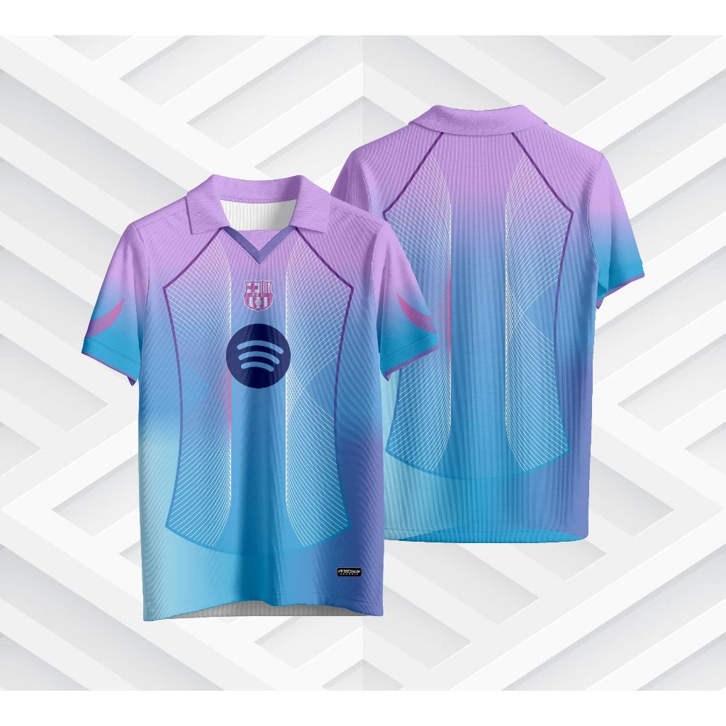 SIXTEEN // JERSEY RETRO BARCA // JERSEY CLUB // JERSEY BOLA // JERSEY VINTAGE BARCA HOLOGRAM