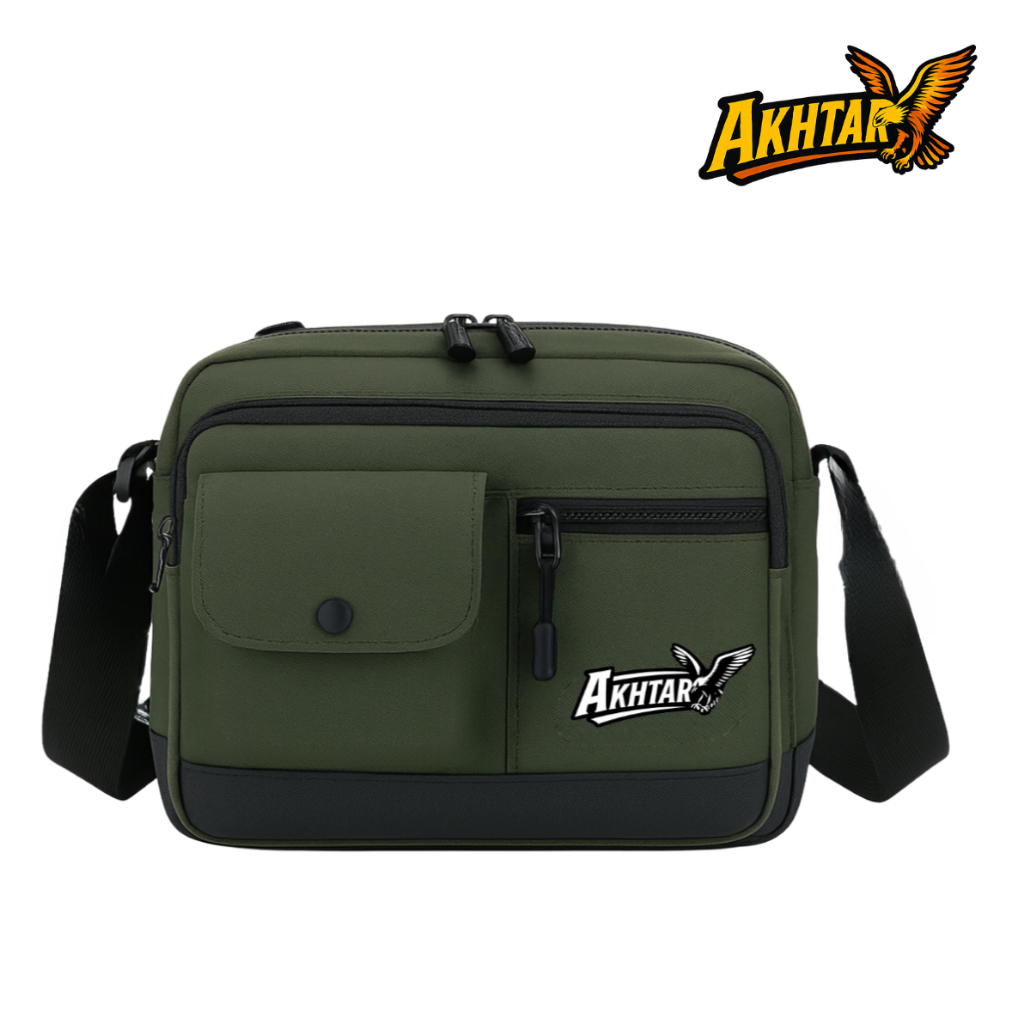 Tas selempang slingbag distro casual kekinian cowok keren trendy akhtar