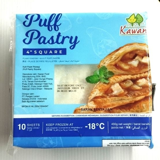 

PUFF PASTRY SQUARE 10 SHEETS