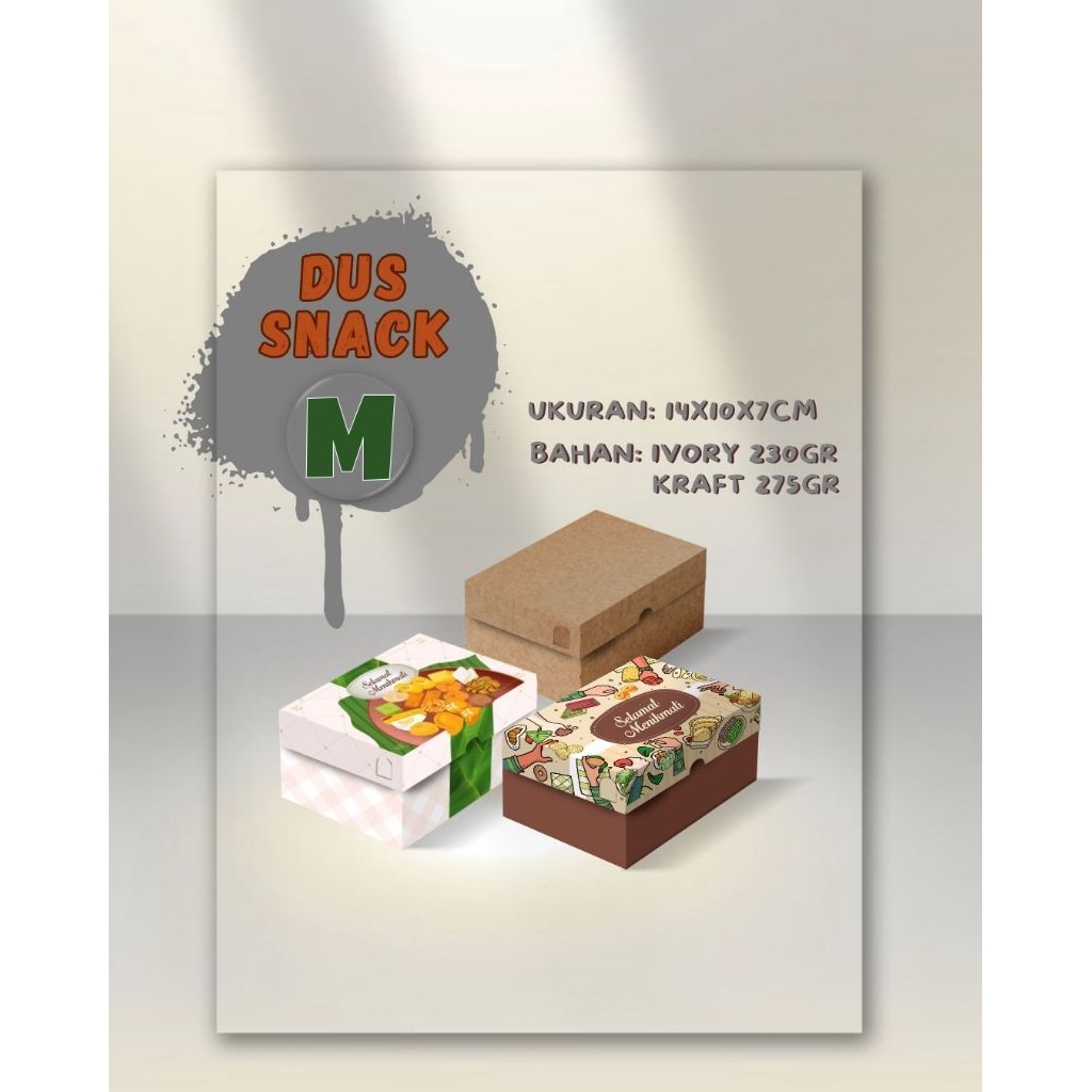 

DUS SNACK S / BOX SNACK / DUS MAKANAN/ BOX MAKANAN / TEMPAT MAKANAN