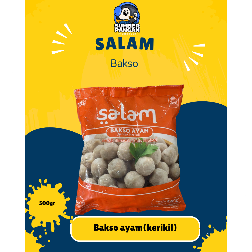 

Salam Bakso Ayam & Sapi 500gr