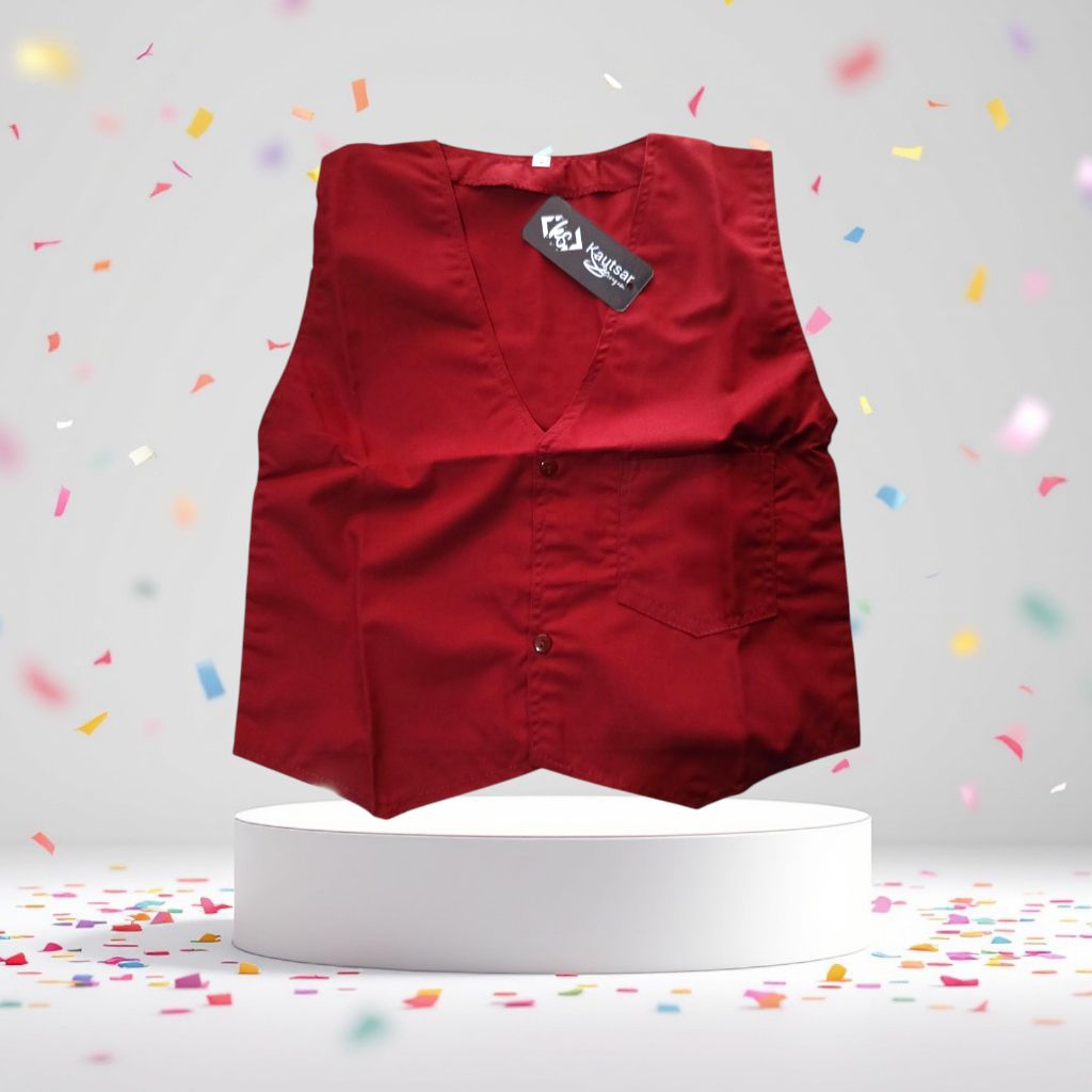 rompi SD  merah rompi buat sekolah sd