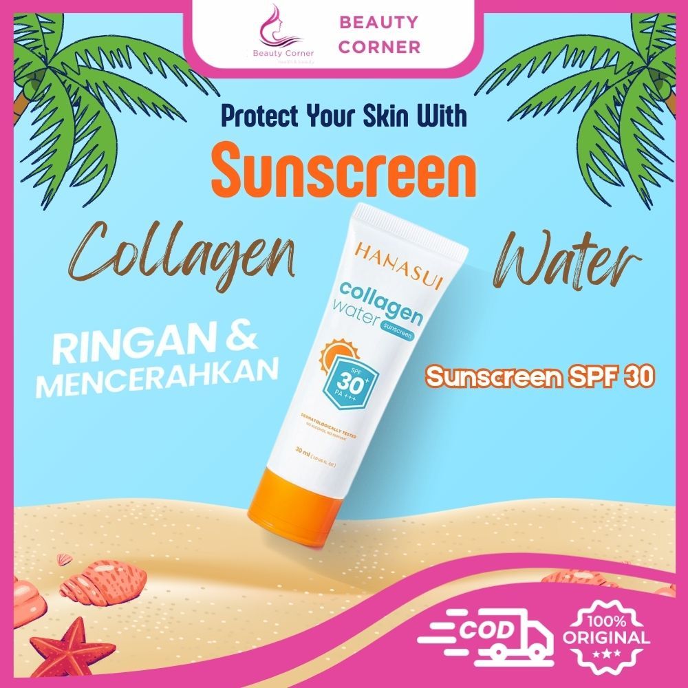 Hanasui Collagen Water Sunscreen SPF 30+ PA+++ - 30ml
