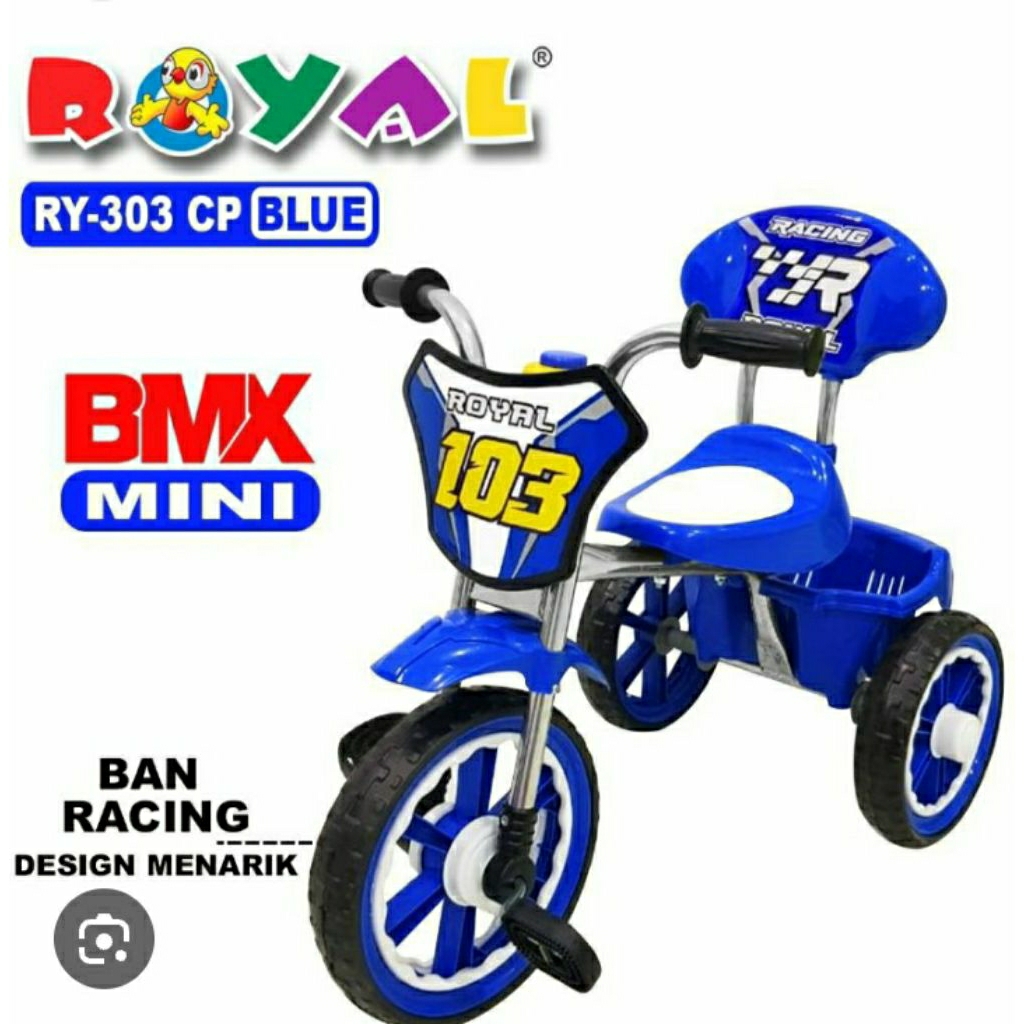 sepeda roda tiga royal