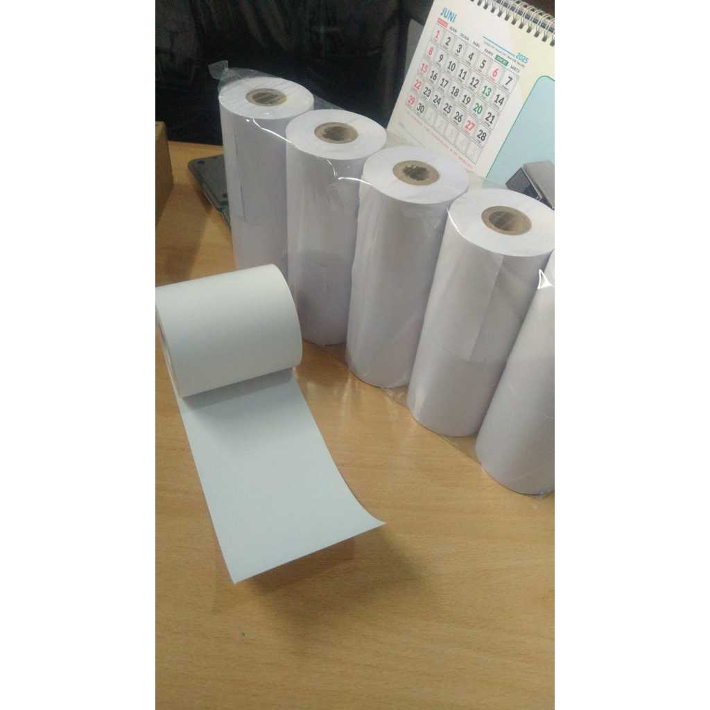 

KERTAS KASIR / STRUK KASIR / KERTAS ROLL HVS 75 X 60 BANDUNG