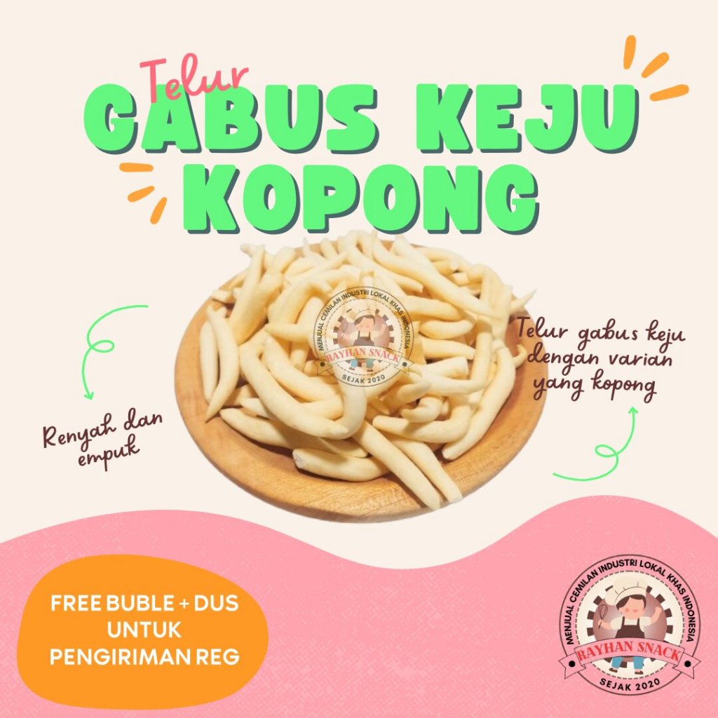 

Telur Gabus Keju , Stik Telor Gabus Keju Kopong Enak Murah