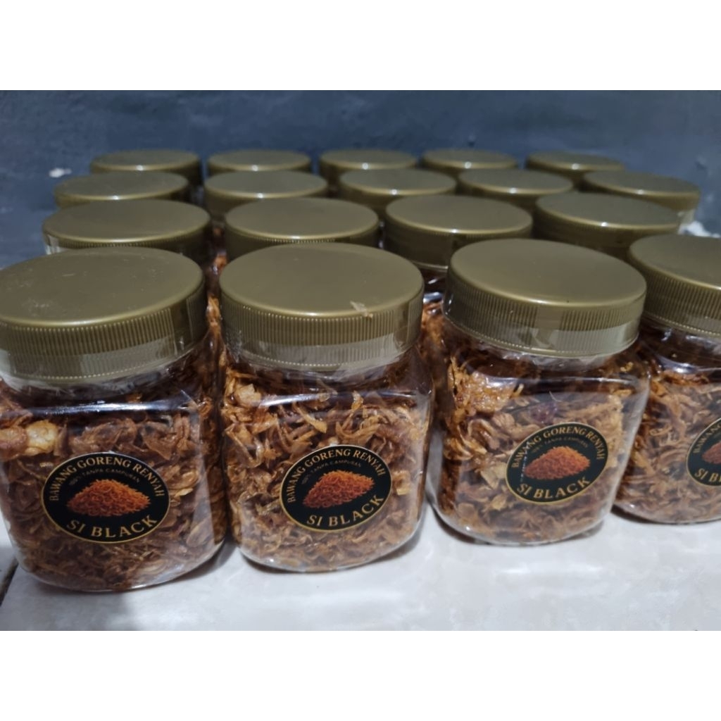 

BAWANG GORENG SI BLACK 100% tanpa campuran 60gr