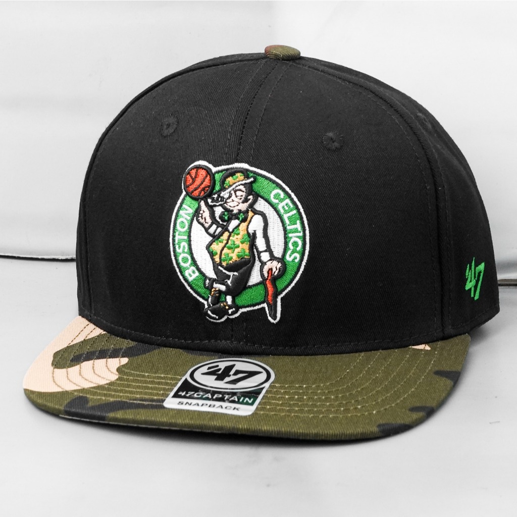 Topi Boston Red Sox Snapback Pria NBA Import Mirror ORIGINAL