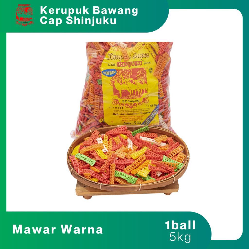 

Kerupuk Udang / Kepang Terenak 5 Kg
