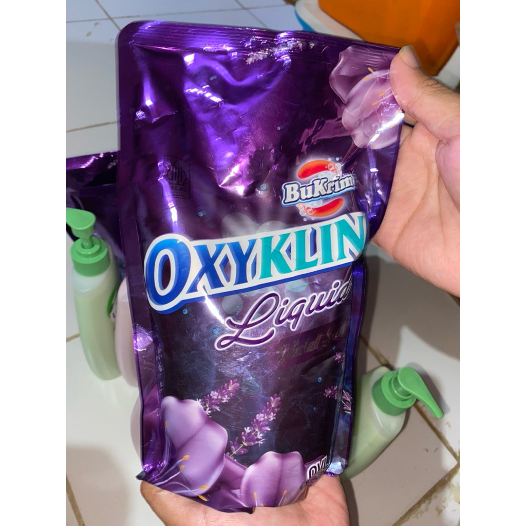 Bukrim Oxyklin Liquid 700ml (Sabun cuci / deterjen cair)