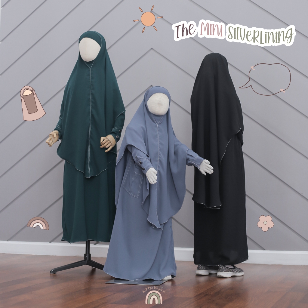 Little Hejira The Mini Silver Lining Zanetha Set Baju Anak
