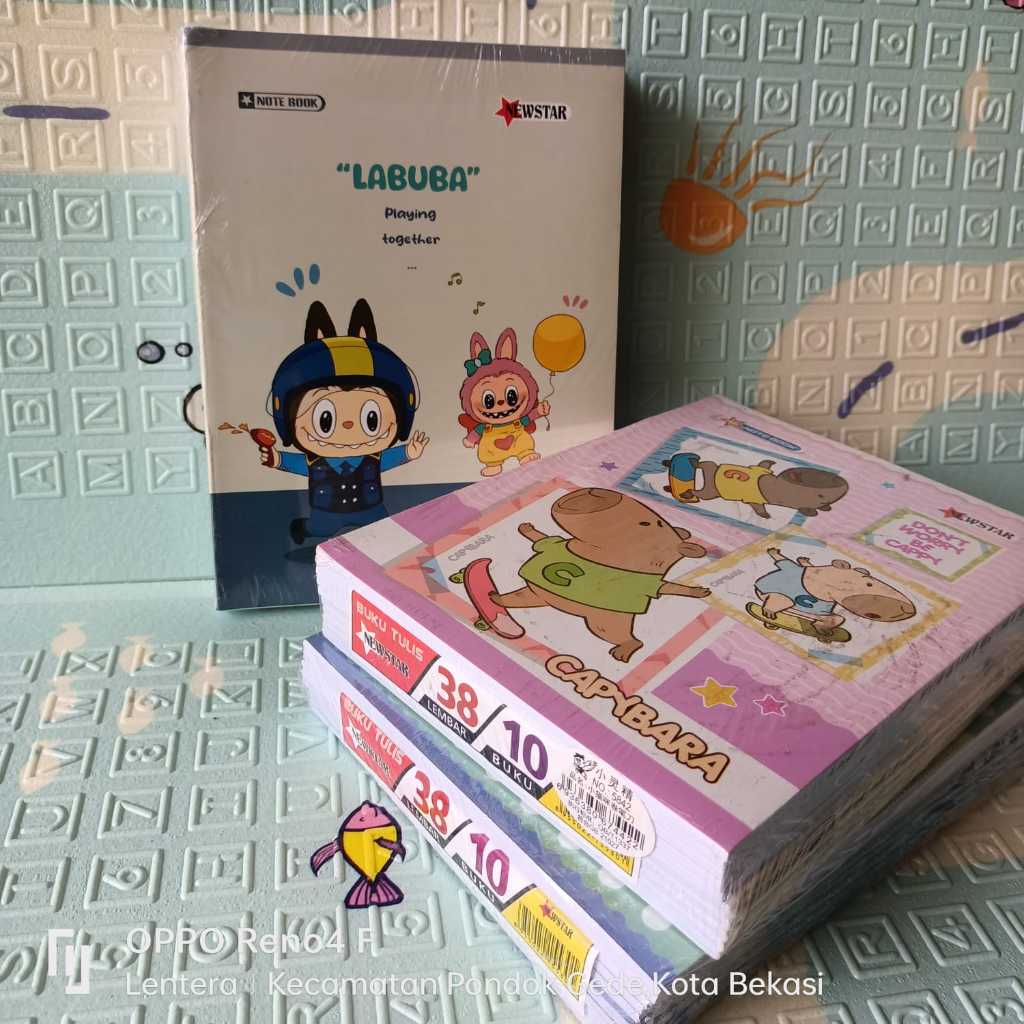 

Buku tulis SIDU / NEWSTAR / SKOLA / ALFA / MMC / DODO ISI 38 LEMBAR / 10 bUKU