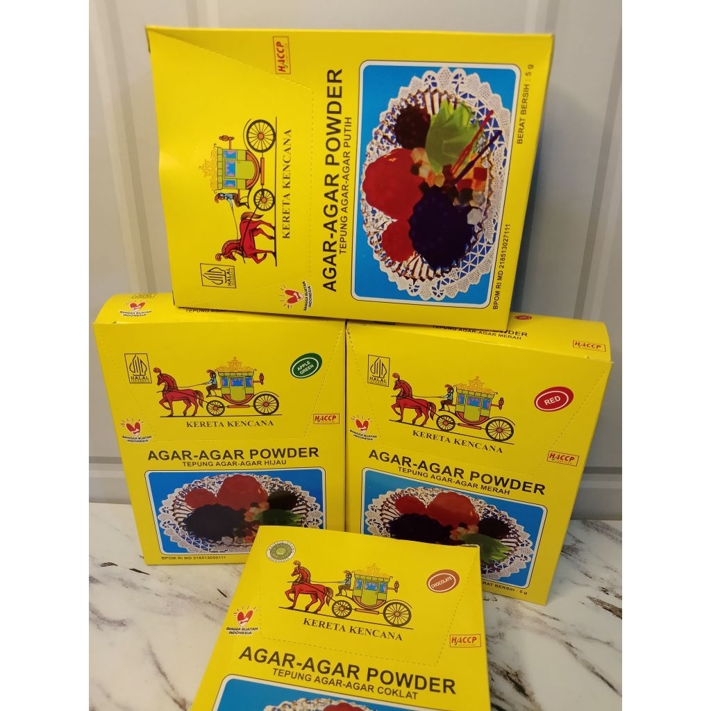 

agar agar kereta kencana