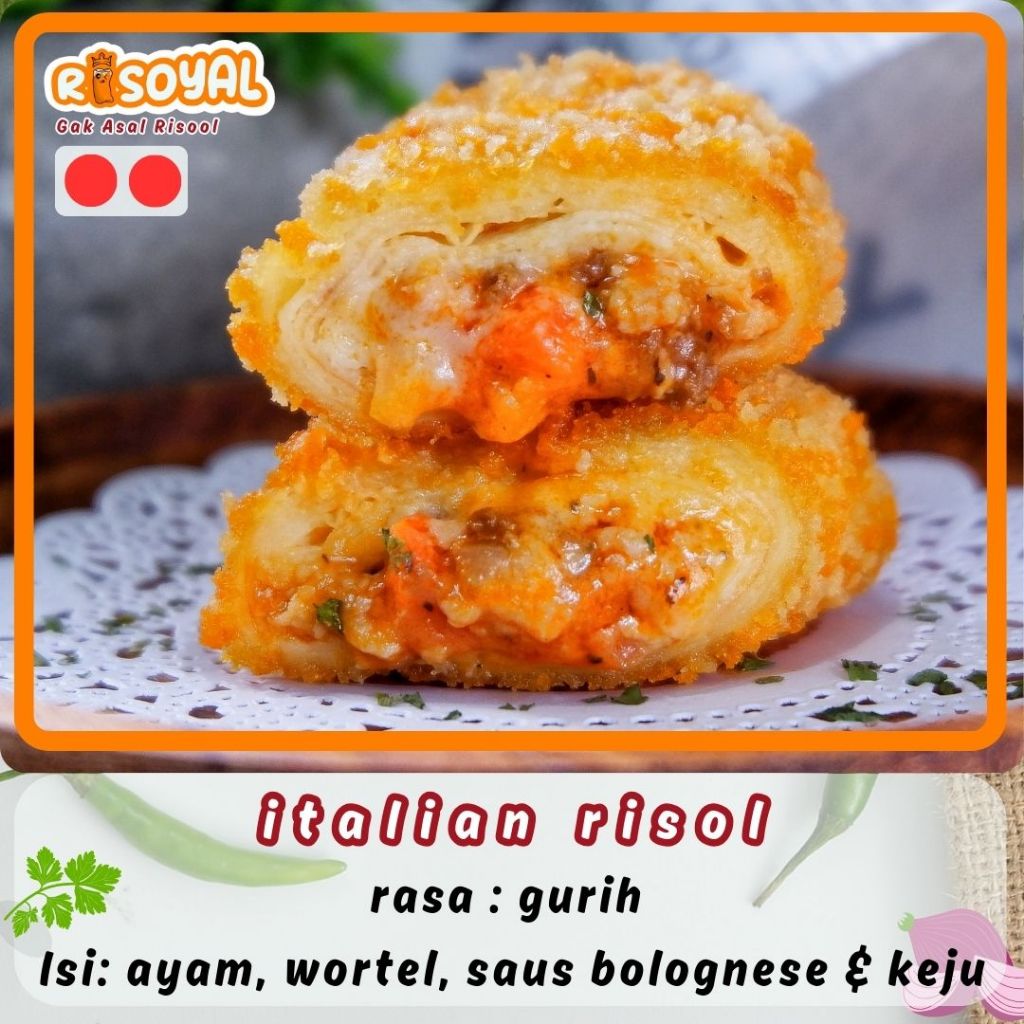 

Italian Risol Gak Asal Risol Pondok Aren Jurangmangu Barat Risoyal