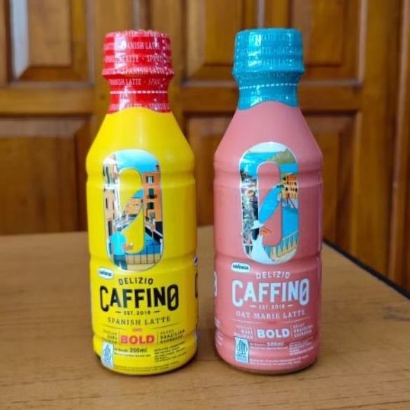 

Caffino Botol 200 ml Spanish Latte & Oat Marie Latte