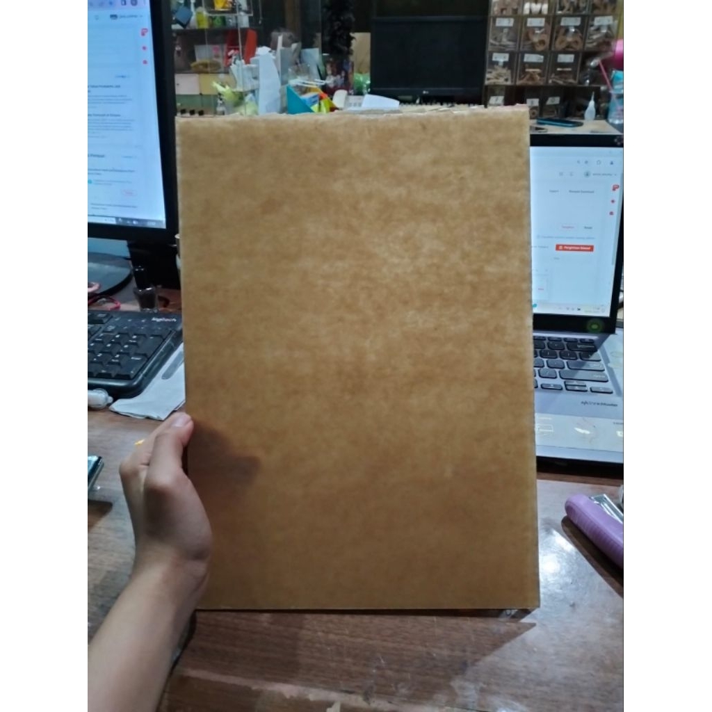 

A5 lipat 2 bahan 2mm potrait