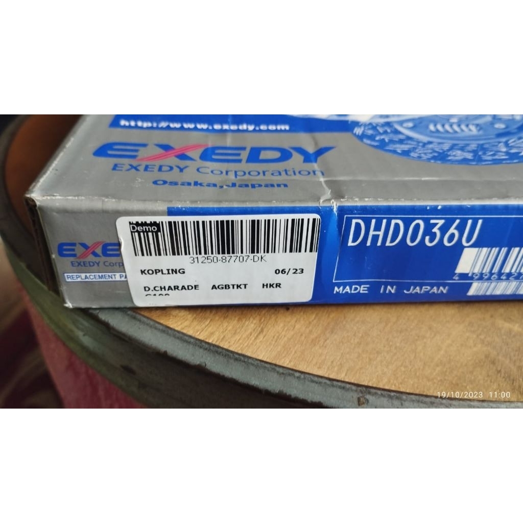 kampas kopling charade cx G100