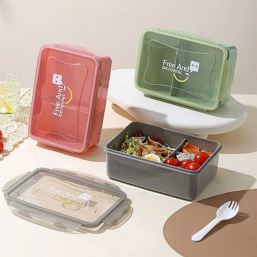 Set Makan Minum / Tempat Makan dan Botol Anak Space /  Lunch Box Kotak Bekal Makan Siang