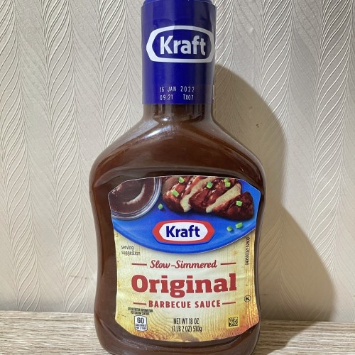 

[oddsolshop] pekanbaru/Kraft Original Barbecue Sauce 18oz (510GR) Saus BBQ Saos Barbeque Barbekue