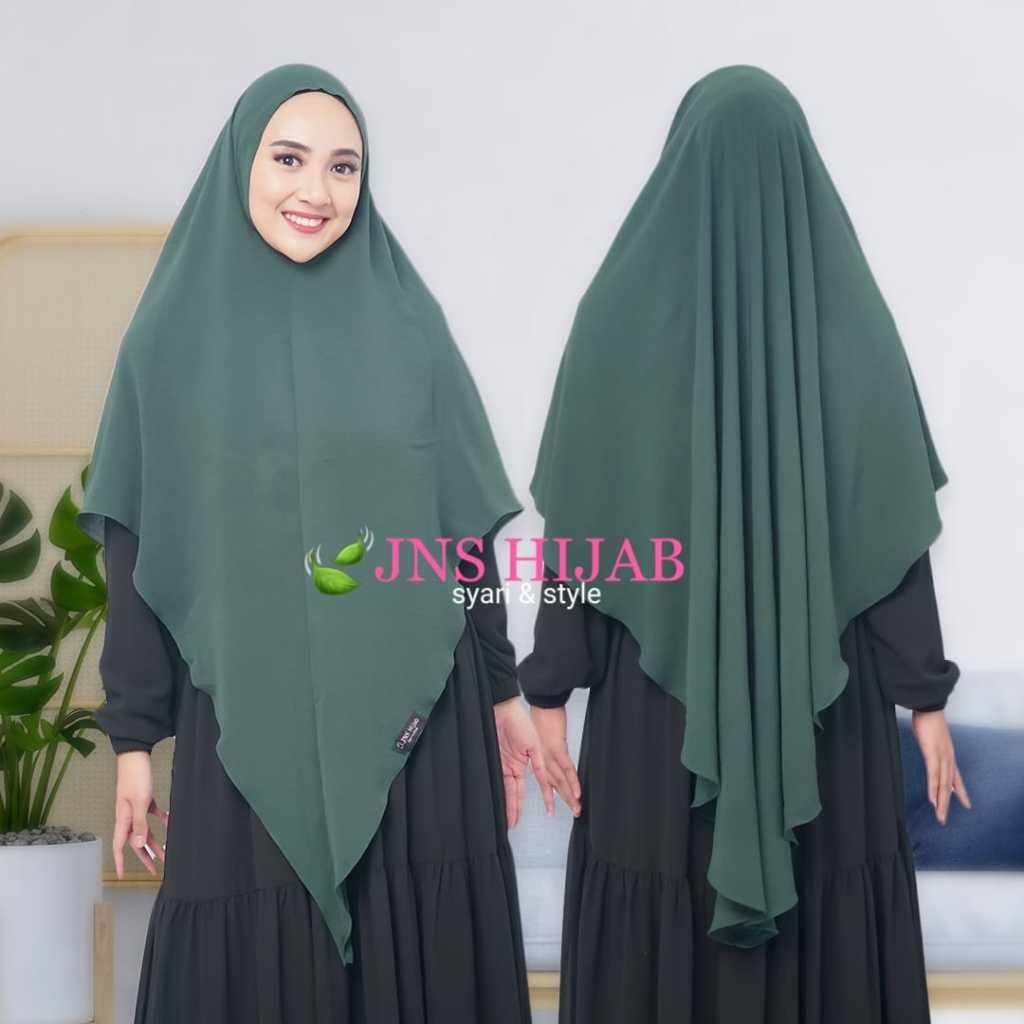 khimar shopia non pet/hijab crinkle airflow jumbo non ped/bergo pinguin lacip premium/Bergo syari