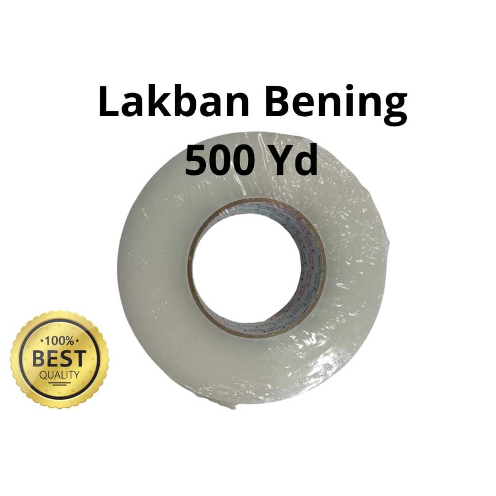 

Lakban Bening JUMBO EKONOMIS 500 YD