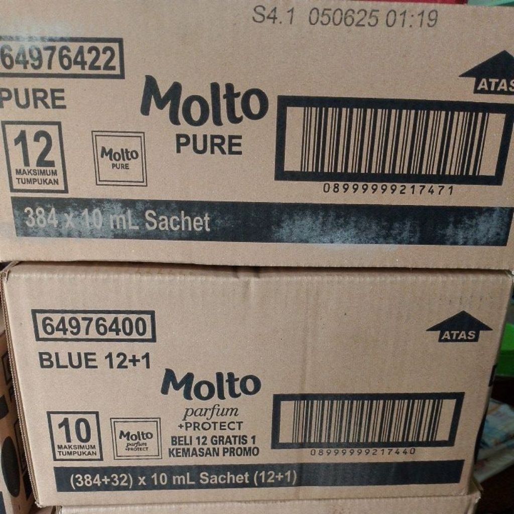 Molto Sachet 1 Dus (Isi 384 Sachet)