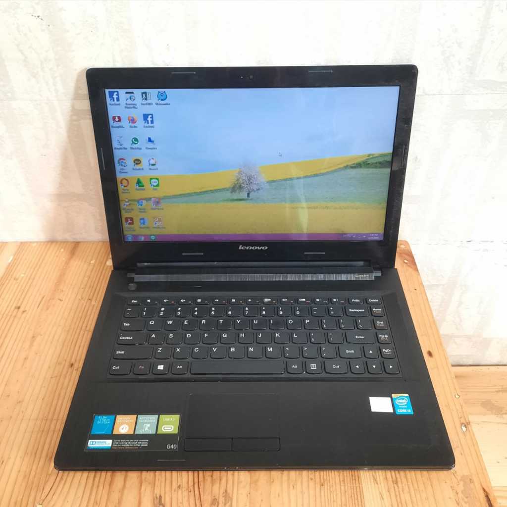 Laptop Lenovo G40-70, #DualVga, Black