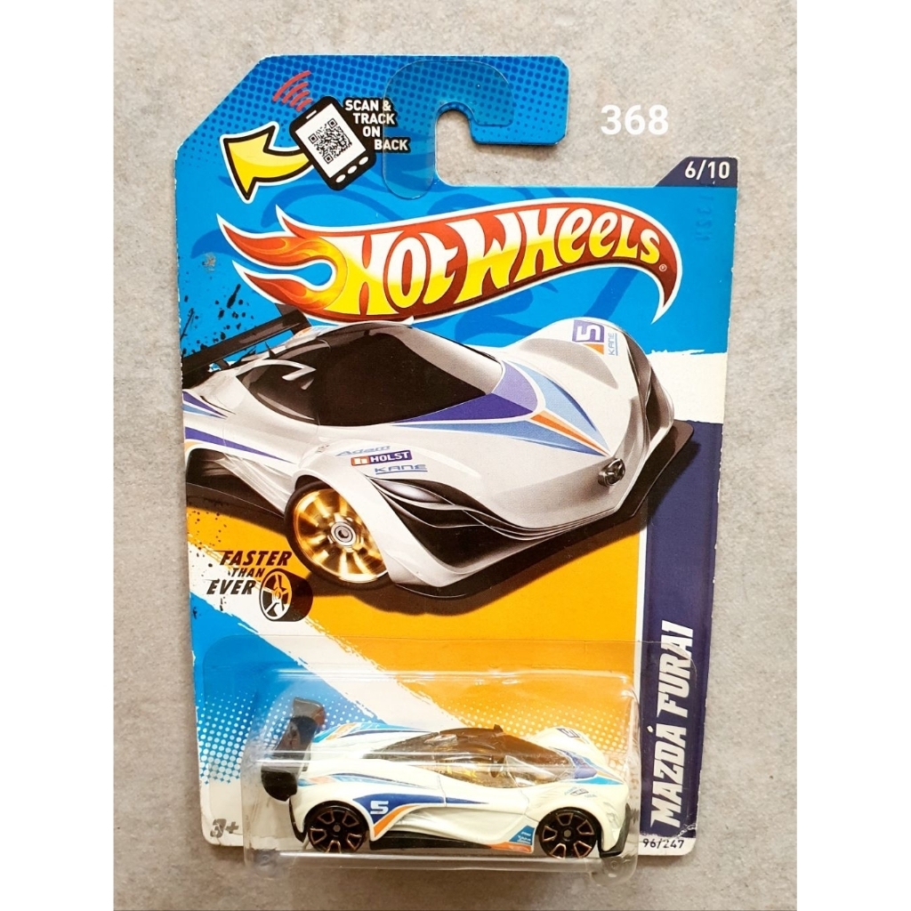 Hotwheels MAZDA FURAI Faster Than Ever '12 (368)