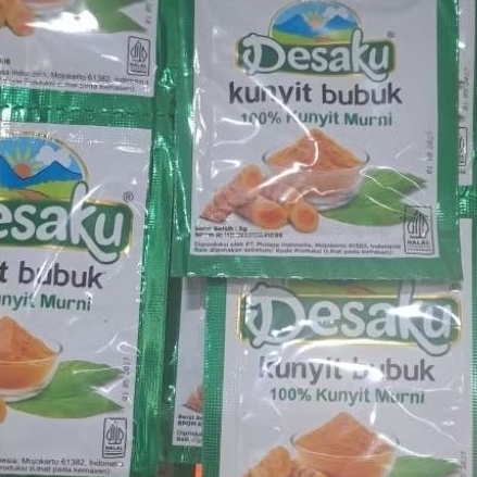 

kunyit bubuk per sachet