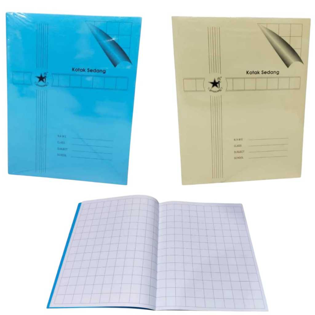 

Buku Tulis Kotak Sedang 38 Lembar Murah
