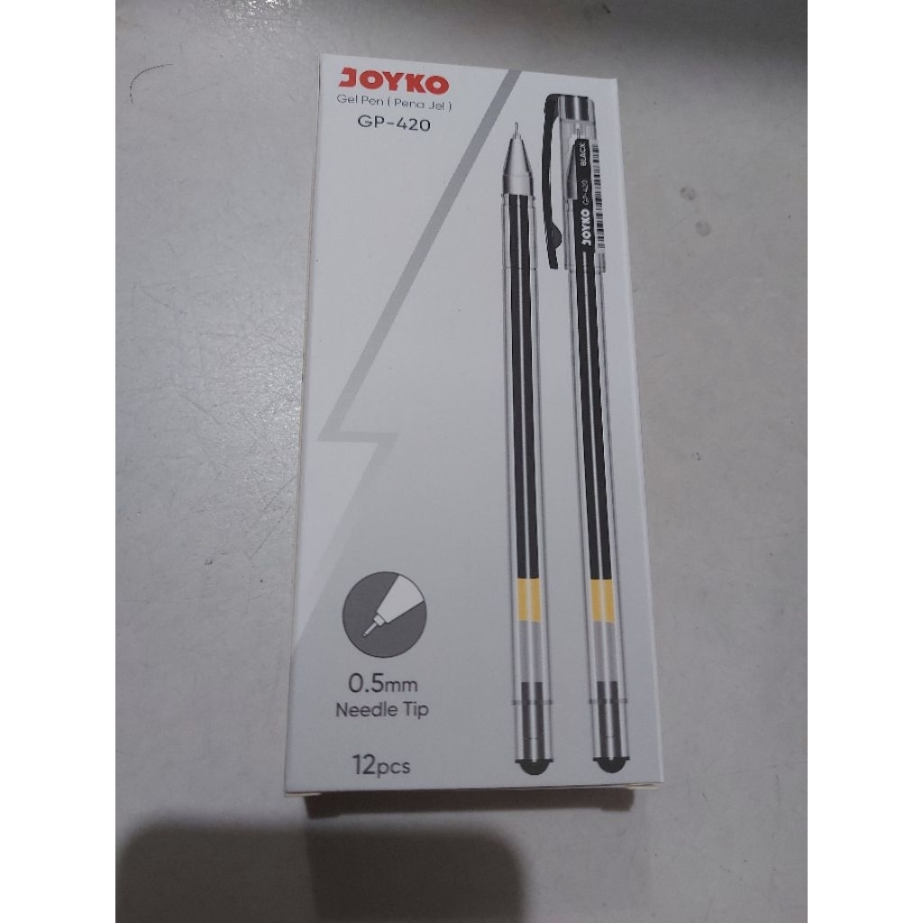 

GEL PEN GP-420 JOYKO ( harga 12 pcs )
