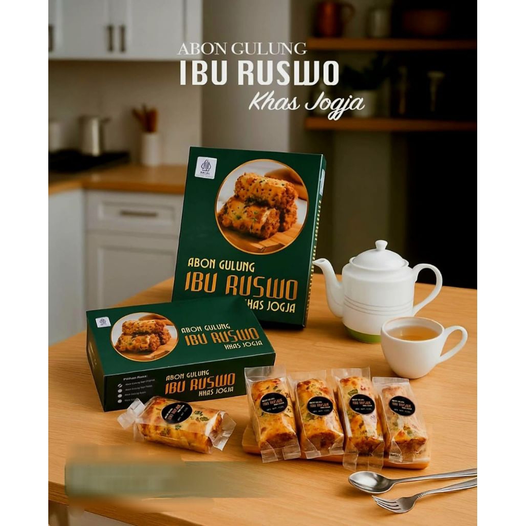 

Abon Gulung Ibu Ruswo oleh-oleh khas Jogja