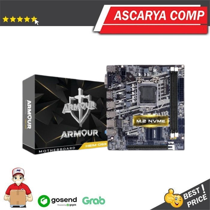 ARMOUR H61M-DS3 H61 SUPPORT SSD M2 NVME