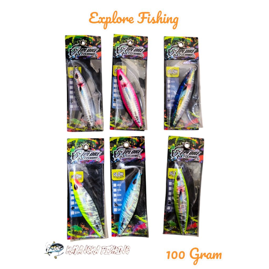 Umpan Metal Jig Explore Koika 100 Gram